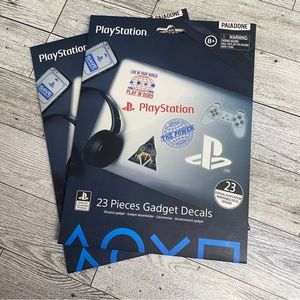 PlayStation Vinyl Decals Stickers 46 Total Gadget Decals Offical Product Gamer